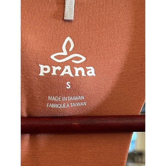 PrAna Women's Peach Color Calexico Scoop-Neck Solid Shelf Bra Maxi Dress Small. - Picture 6 of 8